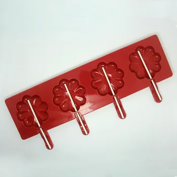 

(4pcs/lot)Free Shipping FDA High Quality Silicone Flowers Chocolate Mold