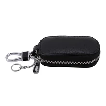 1 шт., мужской держатель для ключей, ключница для ключей, ключница из искусственной кожи, кошельки для автомобильных ключей, органайзер, Женский чехол для ключей на молнии, чехол для ключей, сумка, кошелек для монет