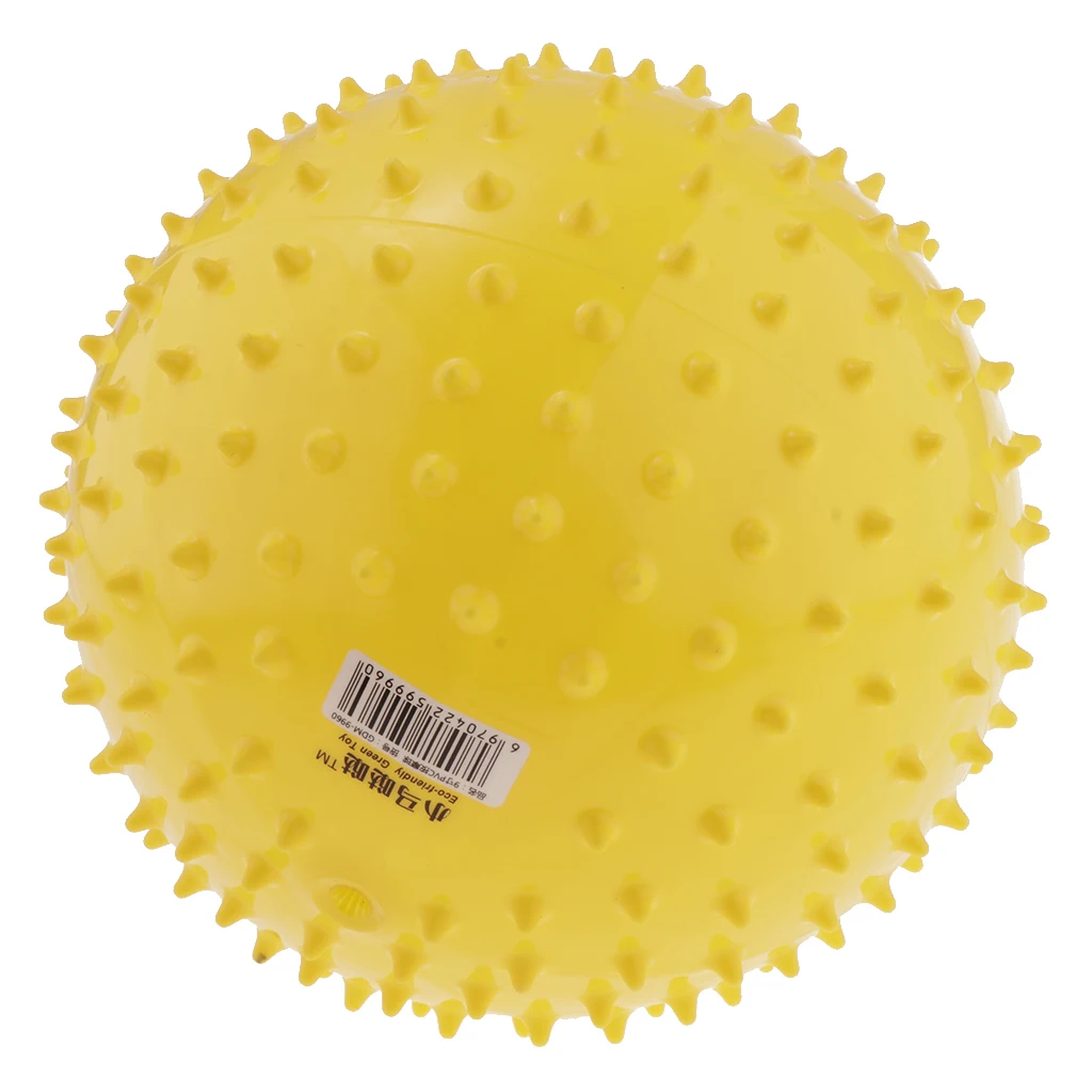 Yoga Massage Ball Spiky Gym Bouncy Balls Spiky Stress Release Kids Toy Outdoor Fun & Sports Toy