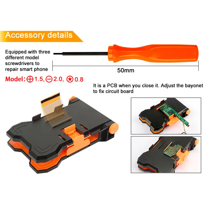 Новый Набор отверток фиксированный держатель экрана Мобильный телефон монтажная плата зажимной кронштейн набор инструментов для ремонта