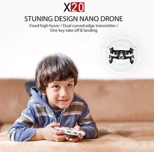 2017 SYMA X20 Mini Dron RC Quadcopter Drone 2 4G 4CH 6 aixs Gyro RTF with