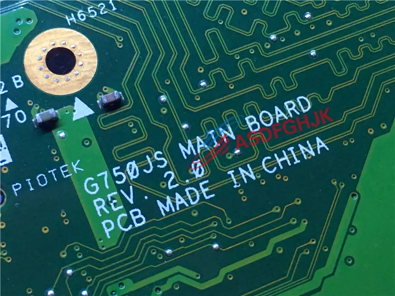 Ideal  GENUINE for ASUS Rog G750j G750js Laptop Motherboard Rev 2.0 With I7-4700 CPU Mainboard 100% TESED 