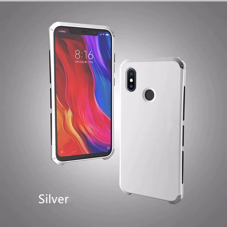 R-JUST защитный чехол для Xiaomi MI8 MI9 Mix2 Mix2s Redmi Note 5 Pro/6 Pro Note7 8 Pro металлический алюминиевый+ PC сверхпрочный противоударный чехол