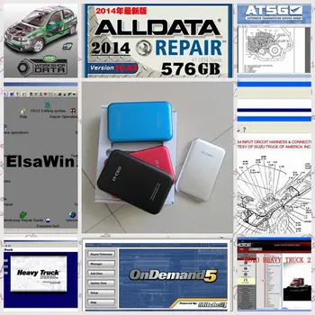 

alldata and mit*chell software all data 10.53+Mit*chell on de*mand 2015+auto parts catalogue etc 47 in1 with 1TB New Hard Disk