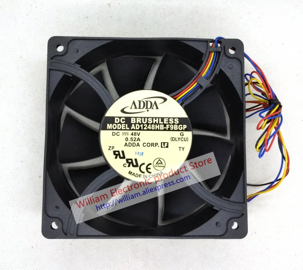 

New Original ADDA AD1248HB-F9BGP 120*120*38MM 12CM 48V 0.52A Inverter cooling fan