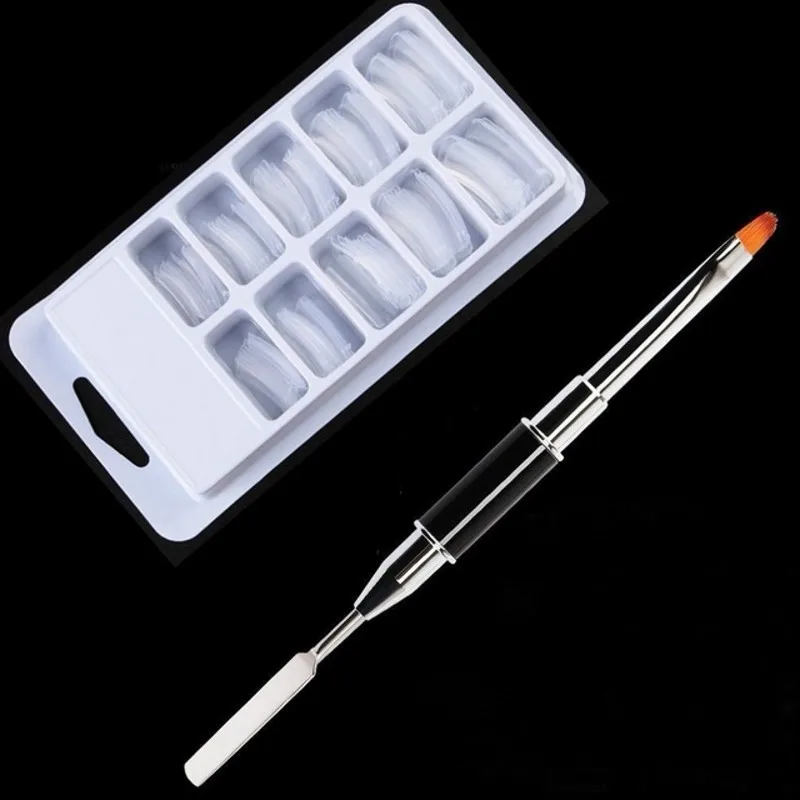 1-Set-100Pcs-Box-Quick-Building-Poly-Gel-Nail-Tips-Mold-1-Pc-Dual-end-Nail.jpg_640x640