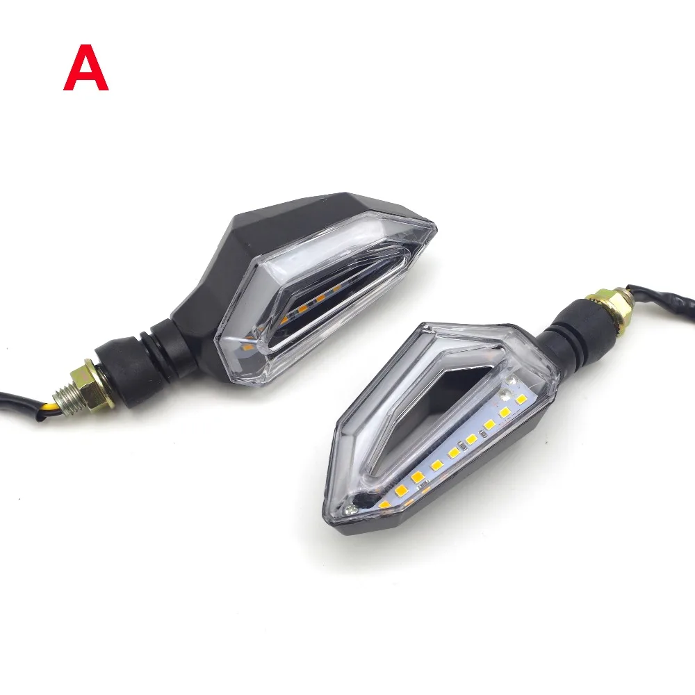 Универсальный clignotant moto led 12В мотоциклетные указатели поворота для yamaha virago 535 cbr 250r