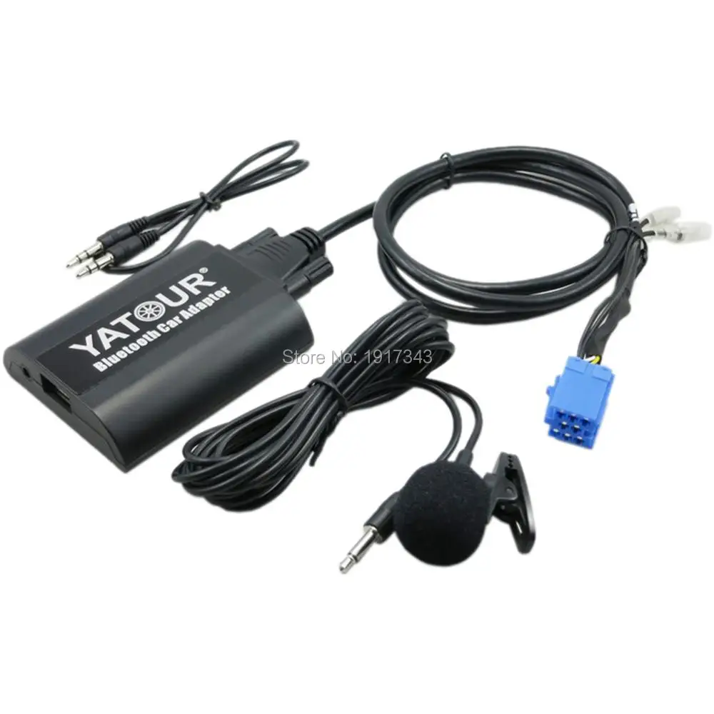 Автомобильный Bluetooth адаптер Yatour цифровой музыкальный для CD дисков 8 контактный