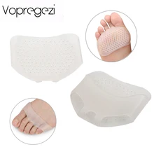 Vopregezi силиконовые гелевые стельки, подушечки, поддержка боли в передней части стопы, уход за ногами, обувь на высоком каблуке, Нескользящие подушечки, уход за ногами