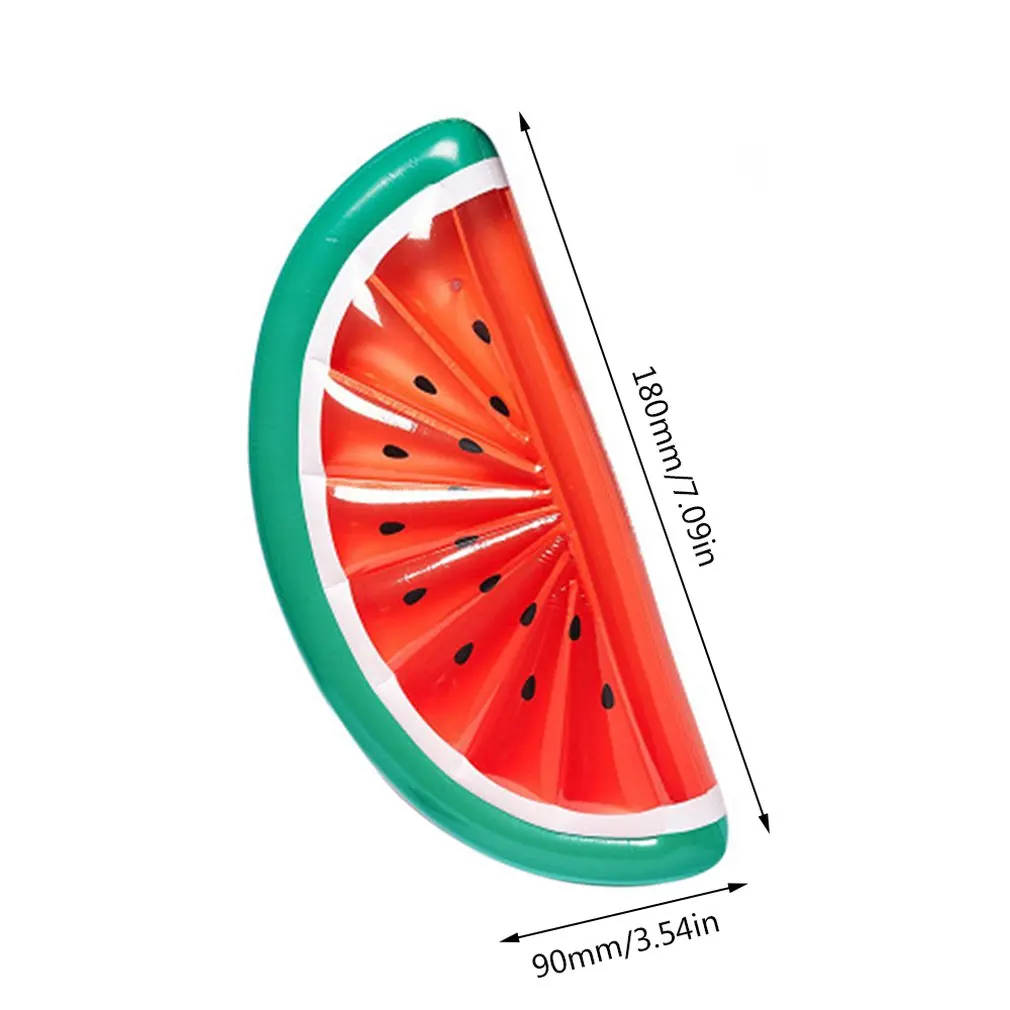 Надувной бассейн с арбузом, плавающее кольцо для взрослых и женщин, гигантский Плавающий надувной матрас, буй, Пляжная игрушка, веселье
