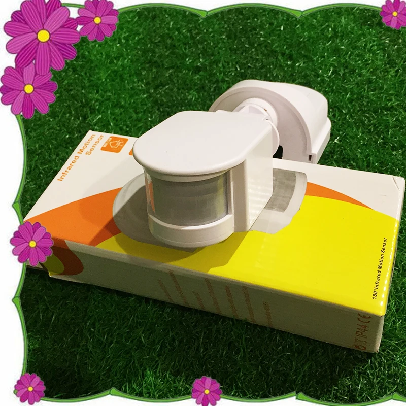 

IP44 DC9-24V 180 Degree Security PIR Motion Movement Sensor Detector Switch Adjustable pir sensor inductive switch 12 Meter YY
