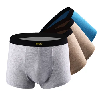 

2017 Men Boxer Shorts Cotton Underwear Panties Male Big Size Breathable Underwear Men Comfortable Boxer Brand Men Underwear
