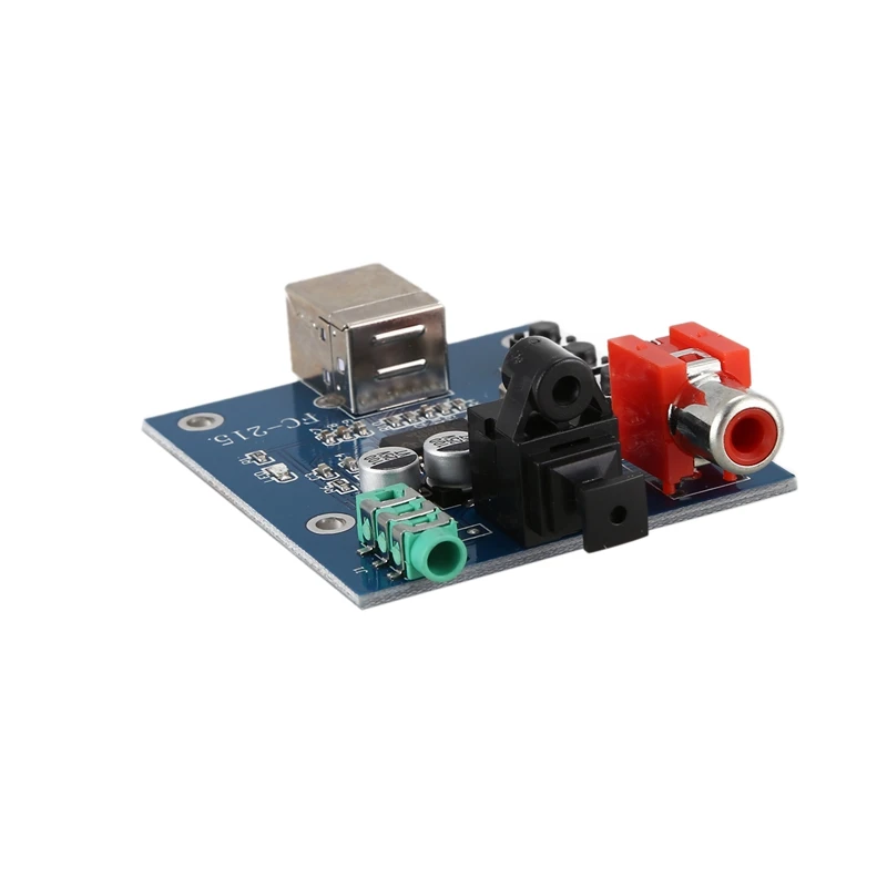 PCM2704USB sound card DAC decoder USB input coaxial fiber HIFI sound card decoder fever 4