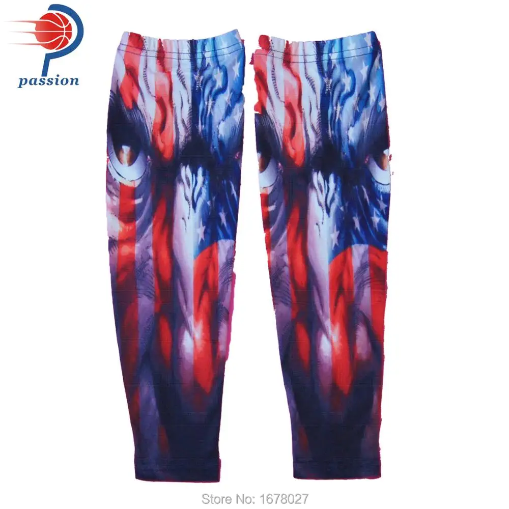 3D full Sublimation Protective Baseball Team Arm Warmers For Players