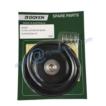 

K2529 Nitrile K2530 Viton Goyen type RCAC25T3 RCAC25FS3 RCAC25DD3 RCAC25FH3 Pulse valve Diaphragm Repair Kits
