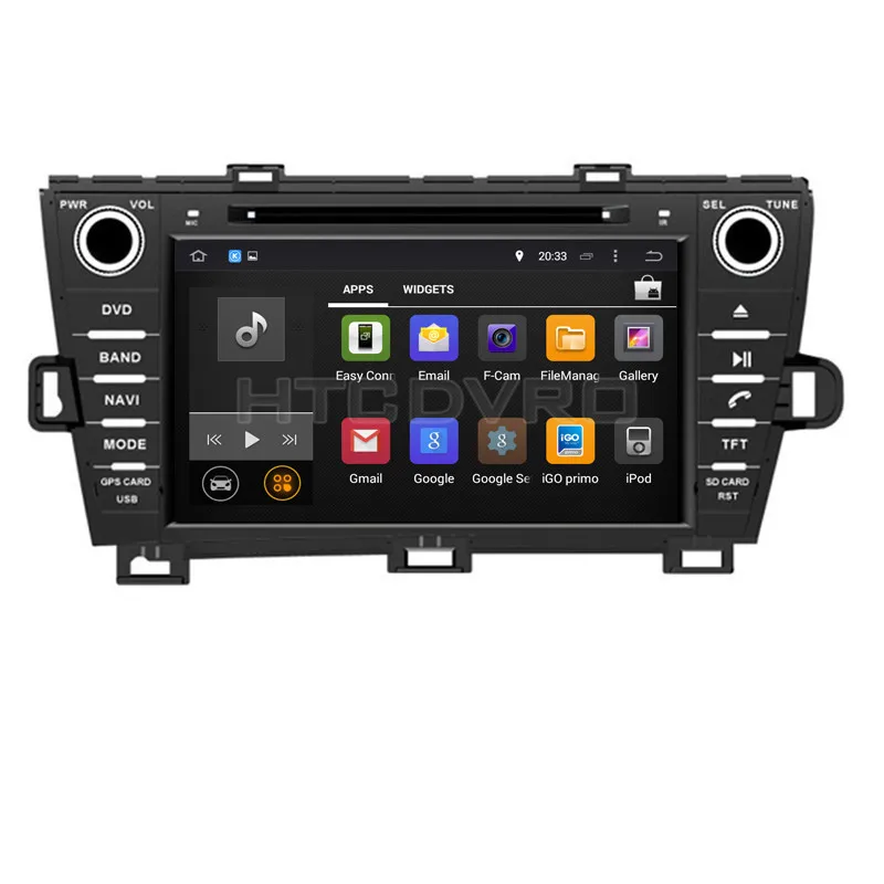 Clearance YMODVHT 8inch 4G Octa Core Android 9.0 7.1 Car DVD Player for Toyota Prius 2009- Right/Left driving Black RDS Radio Audio Stereo 22