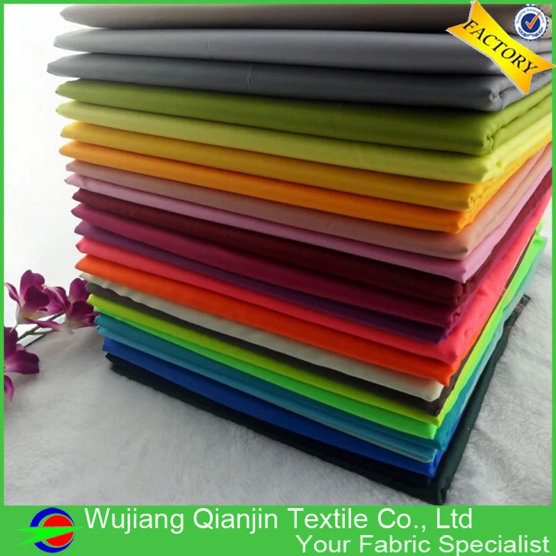 Полиэстер Тафта Ткань полу тусклый Гладкий Мягкий Высокое качество для пальто мешок подкладка