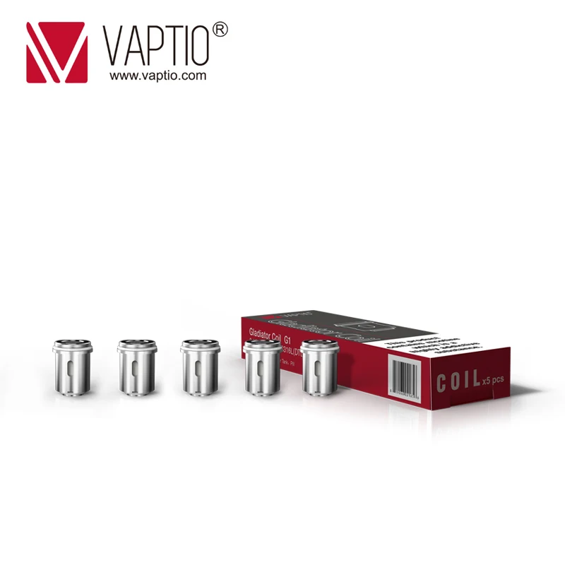 

Vaptio P3 COILS Electronic Cigarette vape Gladiator Coil SS316 For P3 kit Atomizer Coils 10-80W 0.15ohm/0.25ohm/0.8ohm