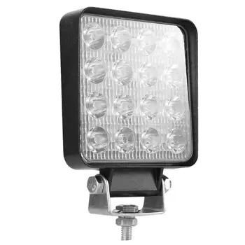 

1pc/2pc 160W Car Light LED Bar Square Offroad LED Work Light 6000K IP67 Waterproof Driving Fog Lamp for Car Boat