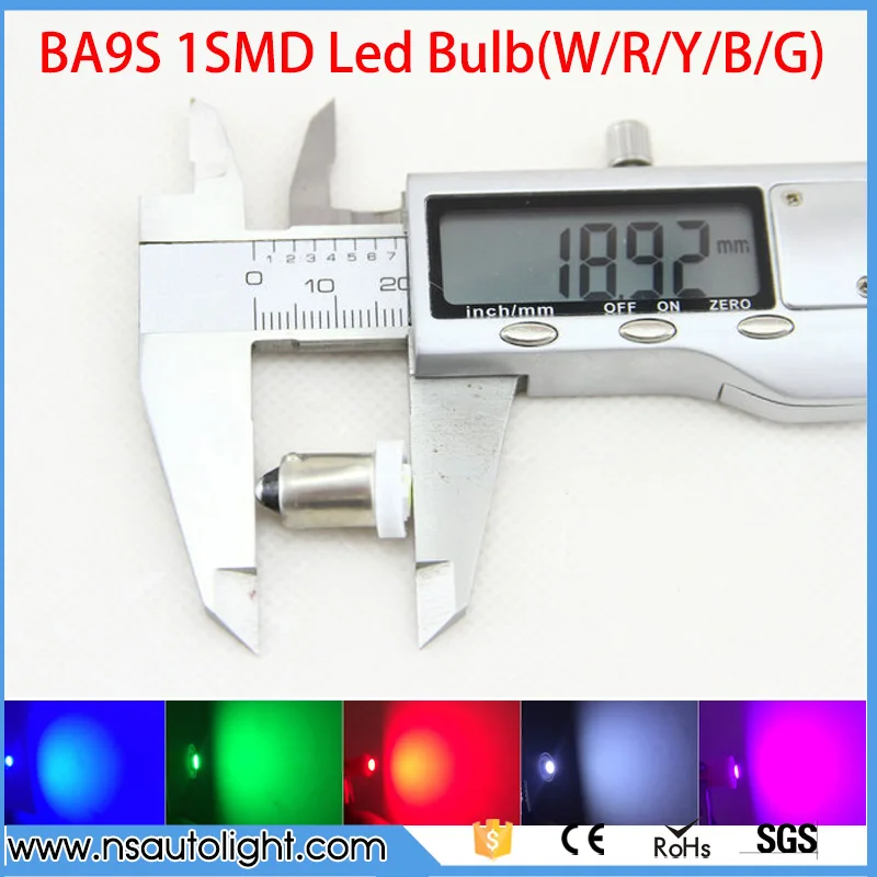 

10PCS #Ba9s #44 #47 Bayonet AC 8V 5050 1SMD LED Pinball Machine Light Bulb Lamp Non ghosting/anti flickering
