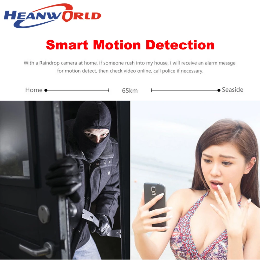 Heanworld мини ip камера Wi Fi 720P сетевая Аудио CCTV безопасности Детский Монитор домашняя