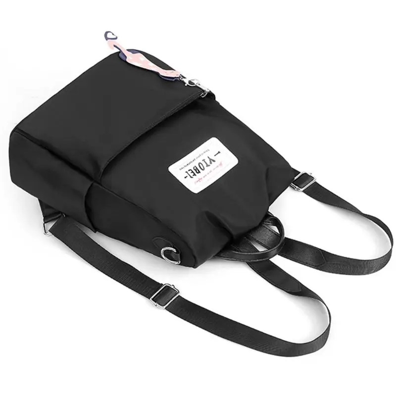 Модный женский рюкзак, женский рюкзак, водонепроницаемый нейлоновый школьный рюкзак, противоугонная сумка на плечо