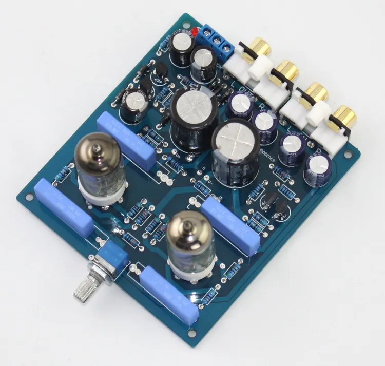 HIFI 6J1 Valve Pre amp Tube stereo PreAmplifier Board Bass ...