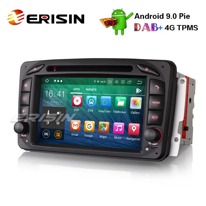 Top Erisin ES7963C Android 9.0 Car Stereo GPS DAB+BT CD for Mercedes Benz C/CLK/G Class W203 Vito Viano 2 Top Erisin ES7963C Android 9.0 Car Stereo GPS DAB+BT CD for Mercedes Benz C/CLK/G Class W203 Vito Viano 2