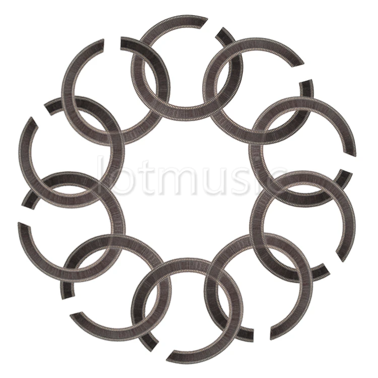 

10pcs Acoustic Guitar Soundhole Rosette Wood Inlaid Guitar Rosette 92mm