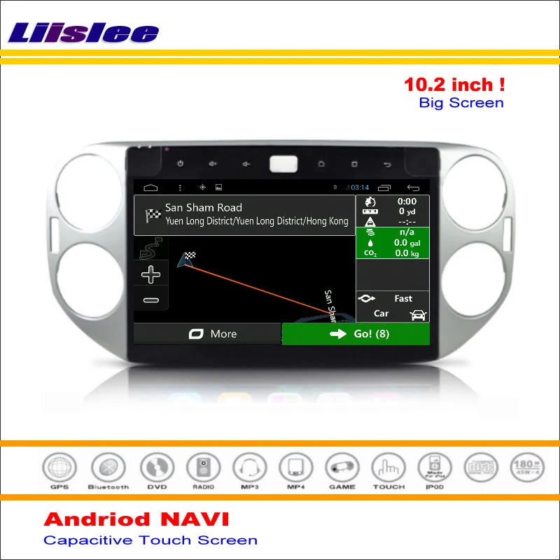 Liislee Android Media Navigation System For Volkswagen VW Tiguan 2007~2016 Radio Stereo Audio Video Multimedia ( No DVD Player ) bluetooth-media-player