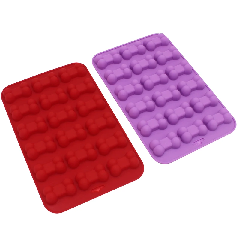 

Kitchen Accessories Tools Puppy Paws and Bone Ice Plate Silicone Pet Snacks Mold Chocolate Jelly Candy Cake Decoration Baking