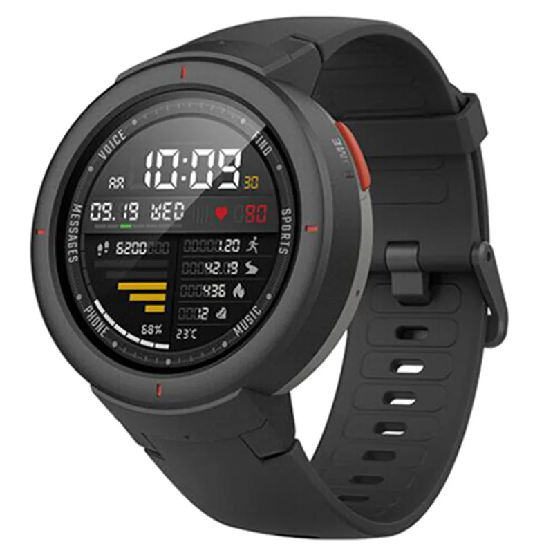 Умные часы Hua mi AMAZFIT Verge, глобальная версия, gps, IP68, AMOLED экран, ответ на звонки, умные часы, мульти спортивные часы для mi 8