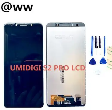 

For UMIDIGI S2 PRO LCD Display+Touch Screen Digitizer Assembly 6.0 inch 2160*1080P Original New for UMIDIGI S2 Pro +Tools