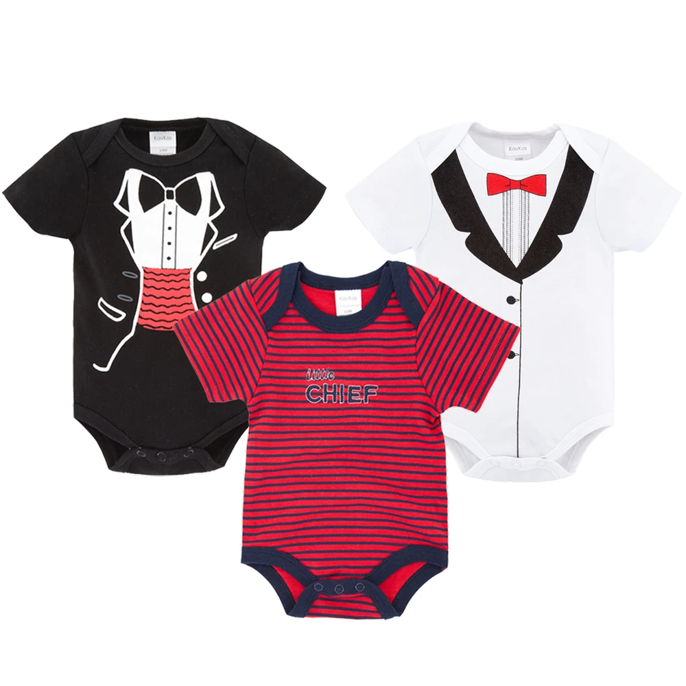 Kavkas/3, 6 шт./партия, боди для маленьких мальчиков, хлопковая летняя одежда для маленьких мальчиков с рисунком, боди для новорожденных, Bebe, одежда для маленьких девочек