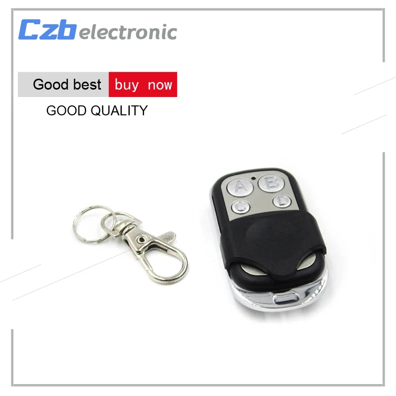 

433Mhz Universal Sonoff Wireless Remote Control Receiver Module DC12V 4CH RF Transmitter Garage Door Auto Keychain