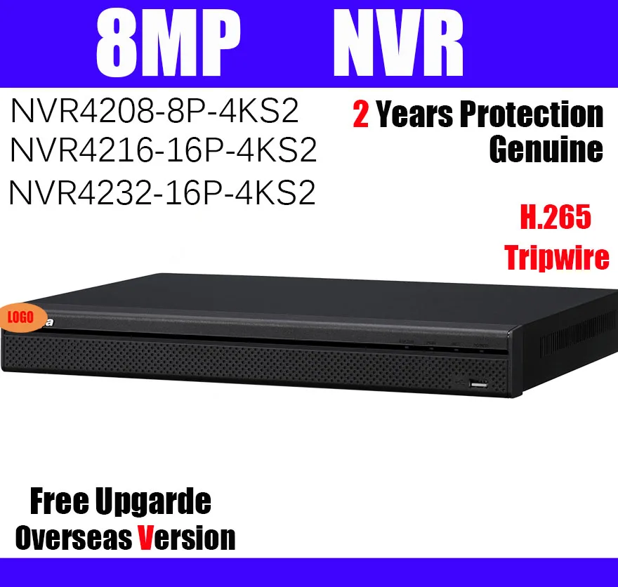 8MP POE NVR NVR4208-8P-4KS2 NVR4216-16P-4KS2 NVR4232-16P-4KS2 1U 4K H.265 Lite Сетевой Видео Регистраторы для видеонаблюдения веб ip-камера