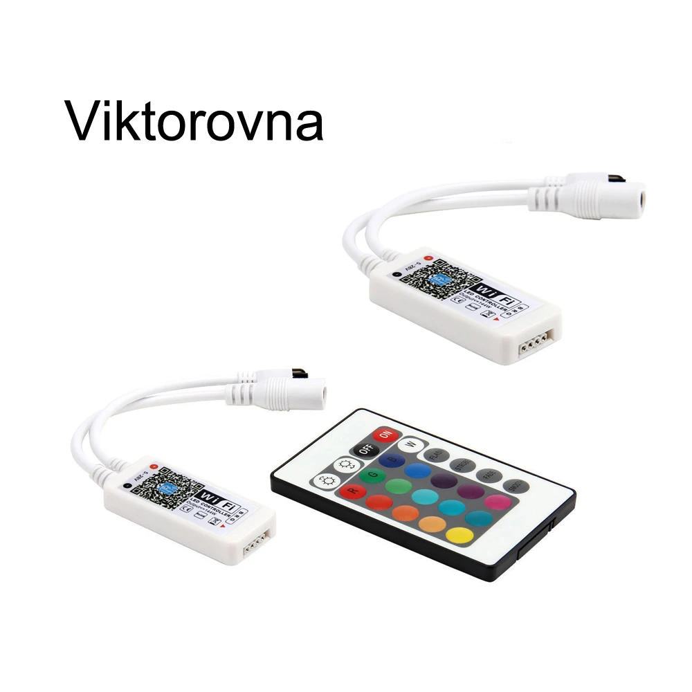 5 В USB RGB LED контроллер 17key RF беспроводной мини пульт дистанционного управления для