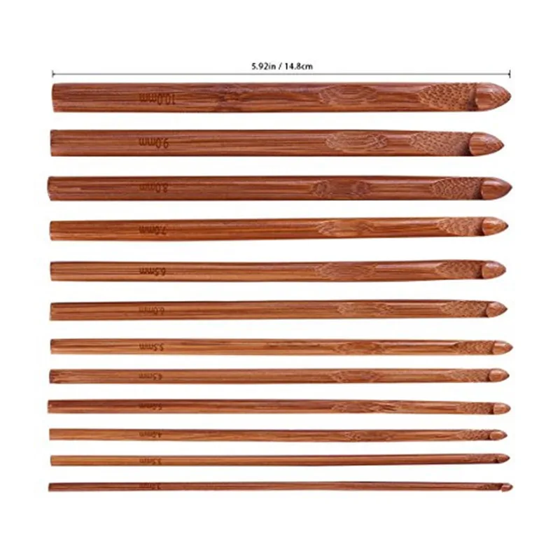 bamboo crochet needles set (22)