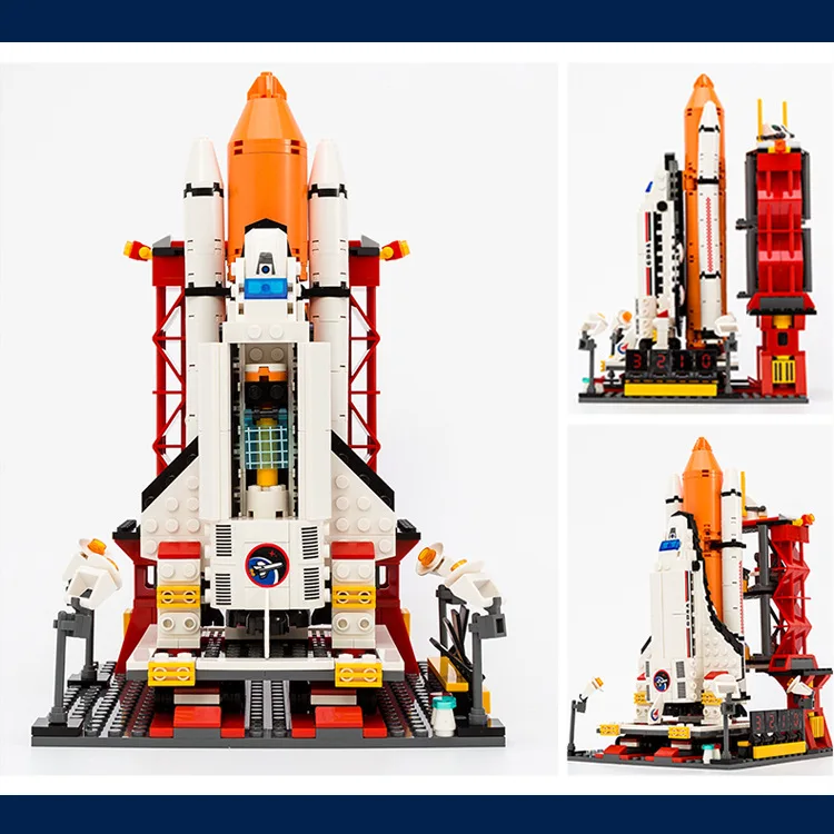 

Space Shuttle Launch Center Universal Building Children's Puzzle Souvenir Collections Develop Children's Wisdom Toys