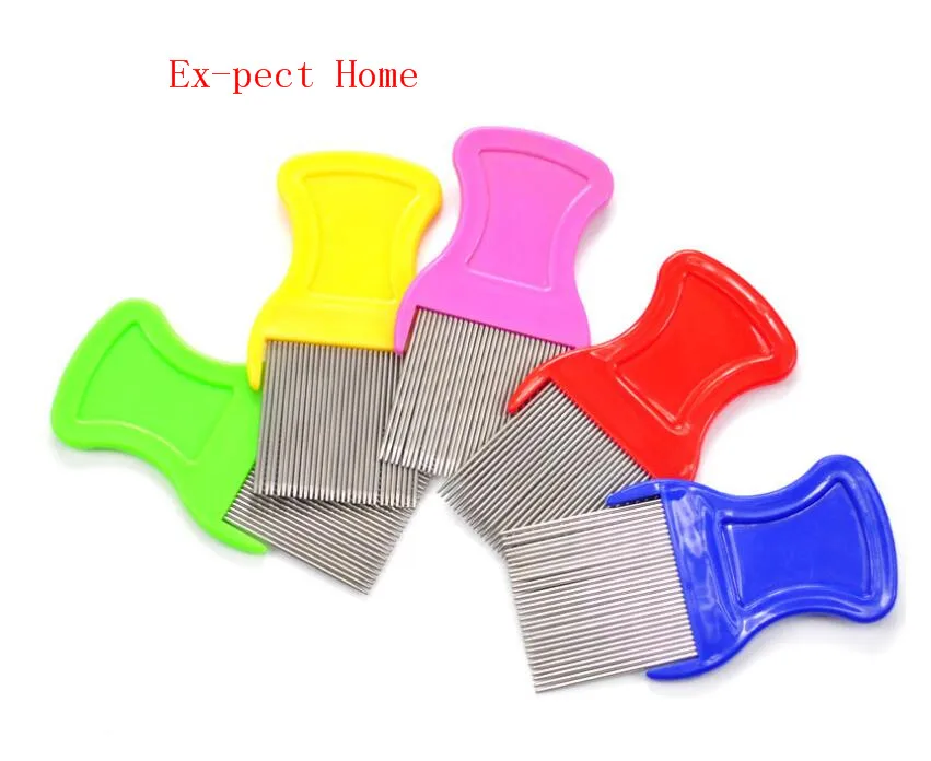 

300pcs Dog Cat Head Hair Lice Nit Comb Pet Safe Flea Eggs Dirt Dust Remover Stainless Steel Grooming Brushes