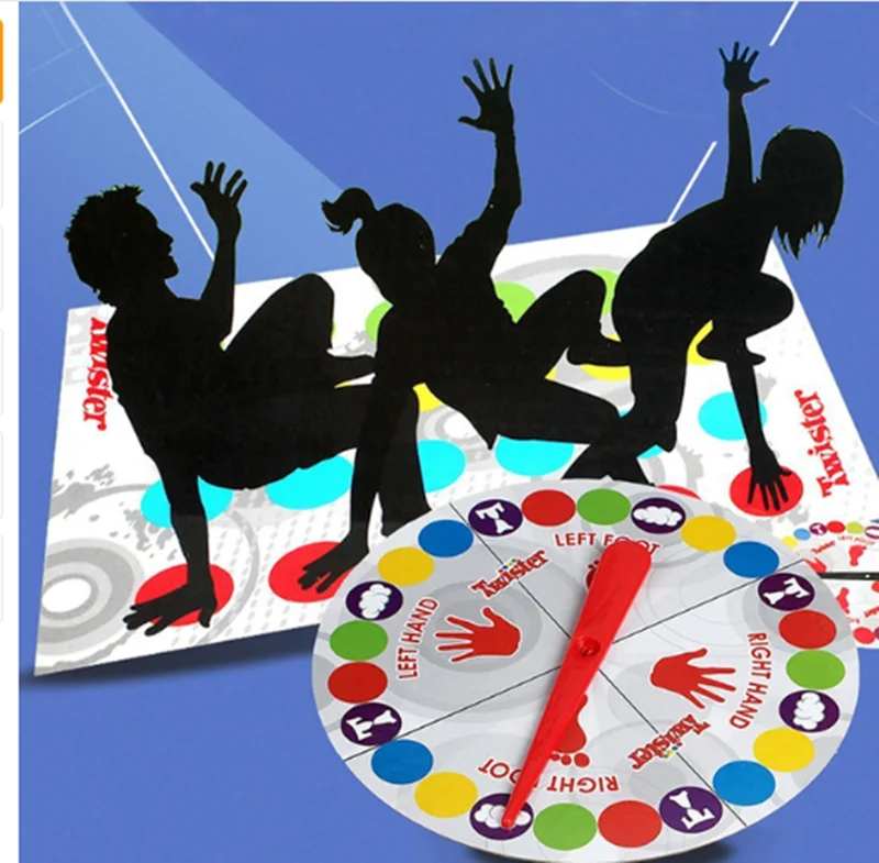 

Twister Game Family Outdoor Funny Moves Sports PVC Play Mat Multi-player Twisting Body Creative Party Interactive Toys For Kids