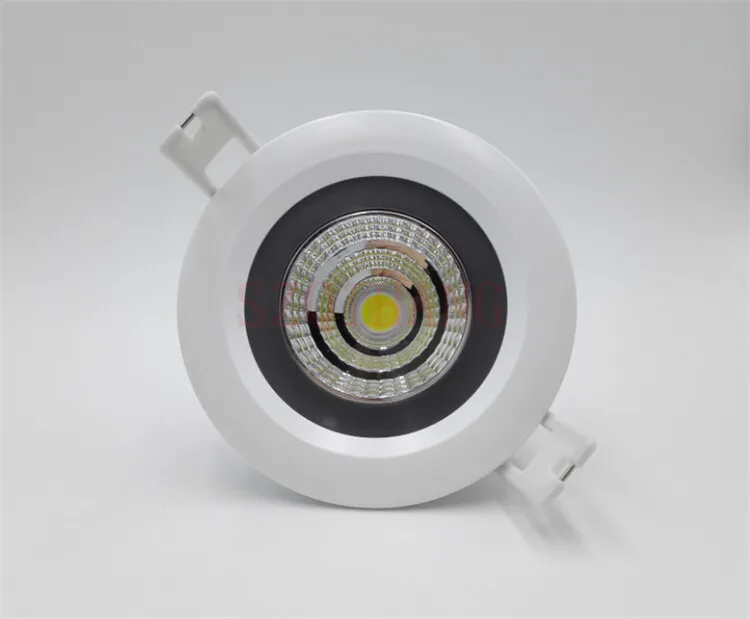 IP65 Водонепроницаемый COB светодиодный светильник 12 Вт 15 Вт Теплый Холодный белый водонепроницаемый встраиваемый потолочный Точечный светильник для ванной комнаты 4 шт./лот