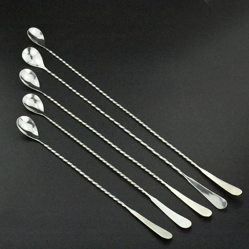 hoffman thread long bar spoon tonic spoon bar spoons Stirring mixing long bartender spoons