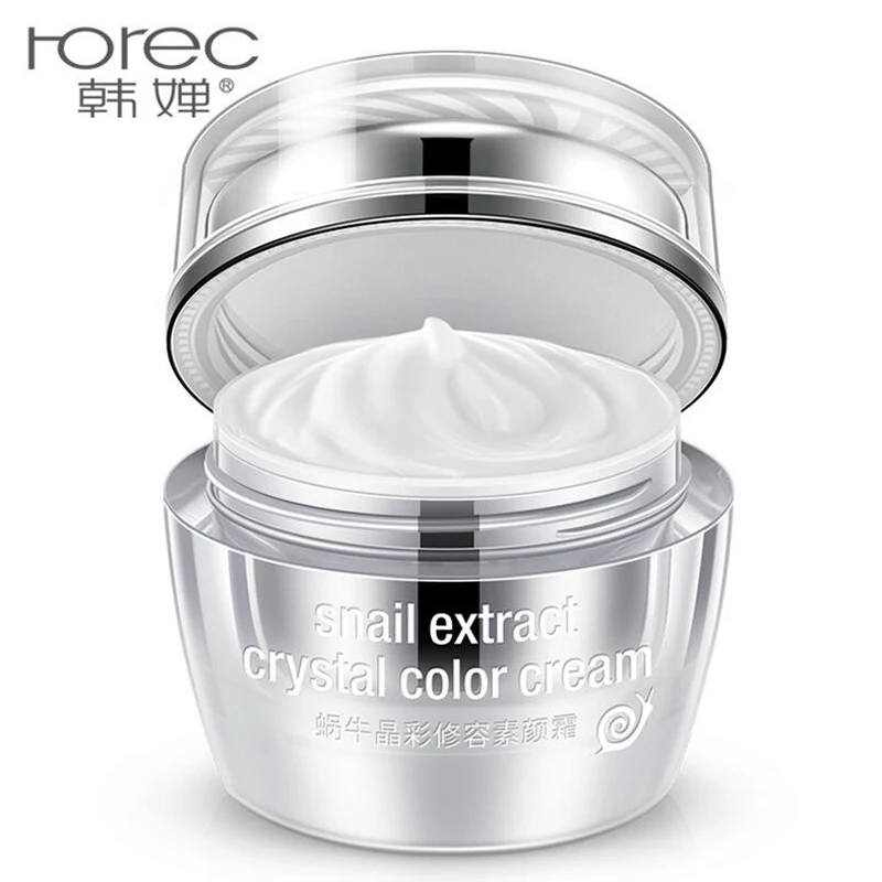 

HANCHAN Snail Extract Face Cream Skin Care Concealling Whitening Moisturizing Day Cream Anti-Aging Anti Wrinkle 50g