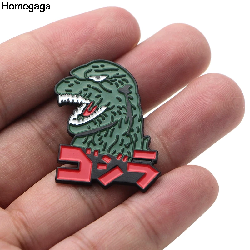 Homegaga horror dinosaure pins para backpack pride clothes Meal for bag shirt hat insignia значки броши для мужчин и
