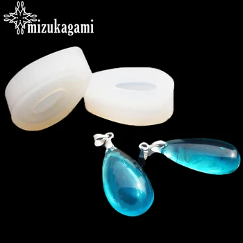

1PCS UV Resin Jewelry Liquid Silicone Mold Tear Water Drop Shape Mold Resin Molds For DIY Making Jewelry