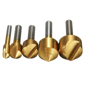 

90 Degree Single-edge Chamfering Knife Screw Countersunk Hole Drilling Board Inverted Taper Hole Screw Reaming Hole Opener
