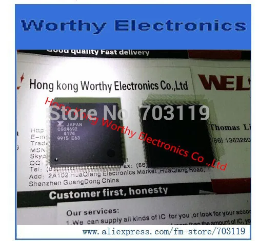 US $211.80 Freeshipping10pcslotCG246924174 CG24692 417424692 QFP