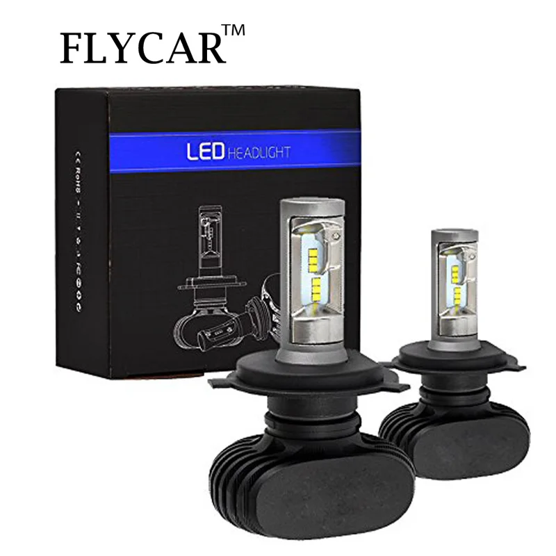 Светодиодные H4 H7 H11 лампы для фар комплект H1 H3 880 881 LED 9005 HB3 9006 HB4 9004 HB1 9007 HB5 50 Вт 8000LM