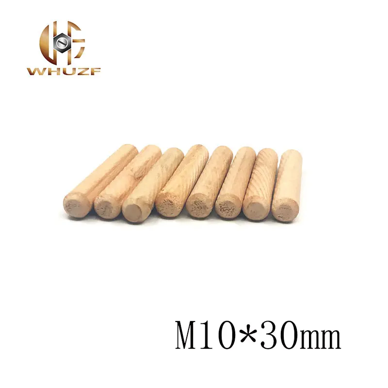 50 шт. M10 * 30 деревянные булавки для шкафа|Штырь| |